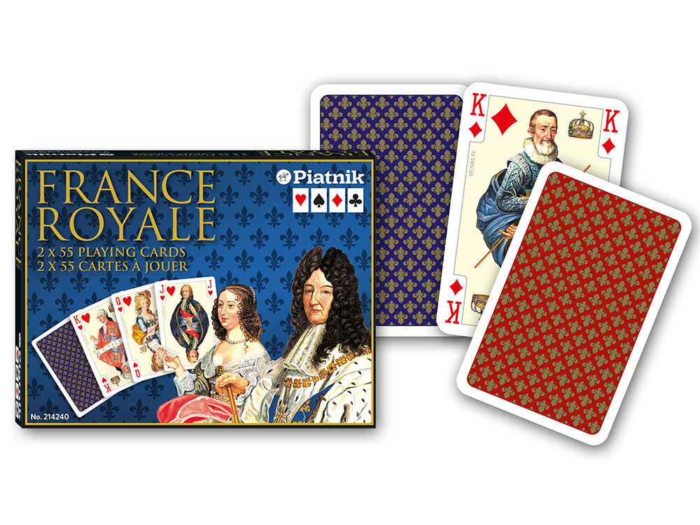 France Royal Deluxe Bridge Cards - Piatnik
