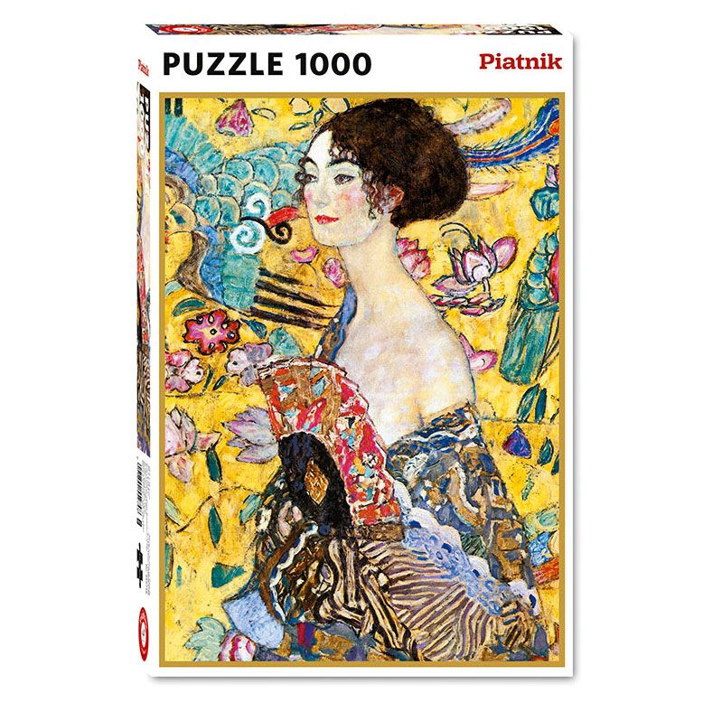 Piatnik Klimt Lady with a Fan 1000 Piece Jigsaw