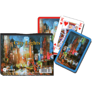 City Lights Double Pack Piatnik Playing Cards