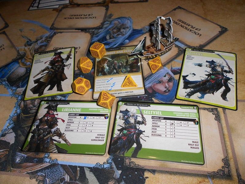 Pathfinder Adventure Card Game Skull &amp; Shackles Base Set