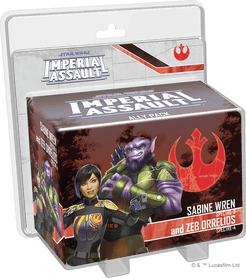 Star Wars: Imperial Assault - Sabine Wren And Zeb Orrelios Ally Pack