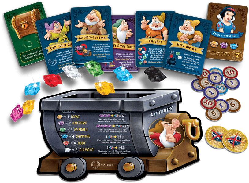 Snow White And The Seven Dwarfs A Gemstone Mining Game