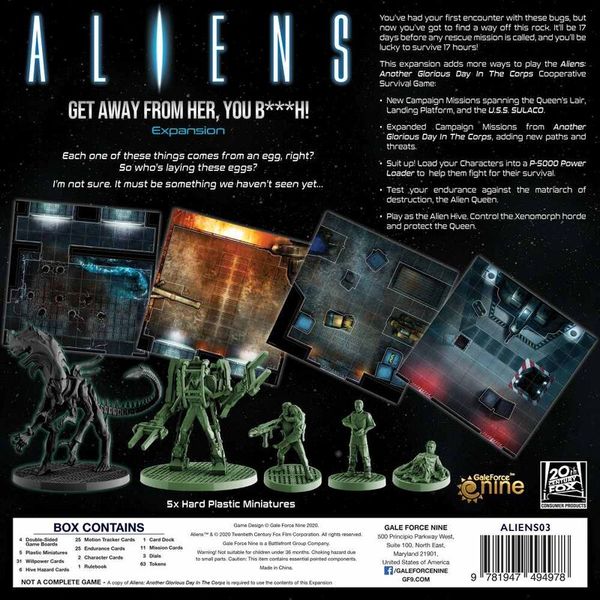 Aliens - Get Away From Her, You B***h!