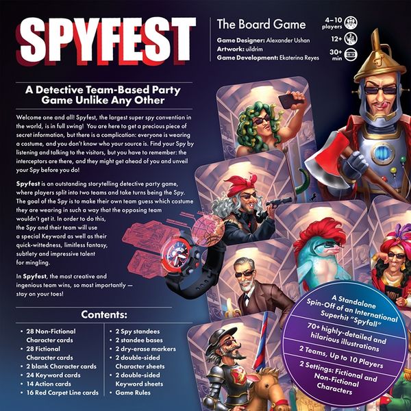 Spyfest Party Game