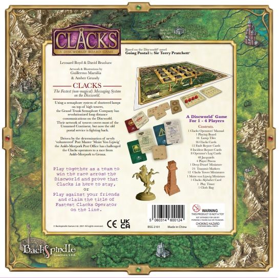 Clacks A Discworld Board Game