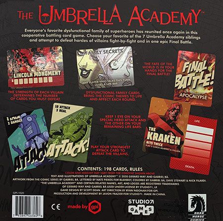 The Umbrella Academy Card Game