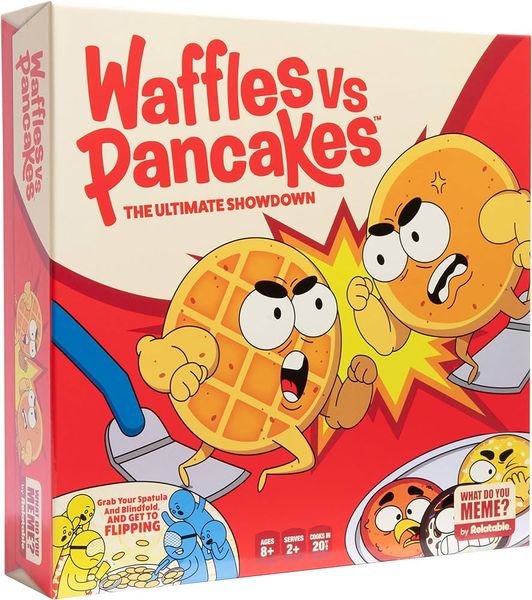 Waffles vs Pancakes