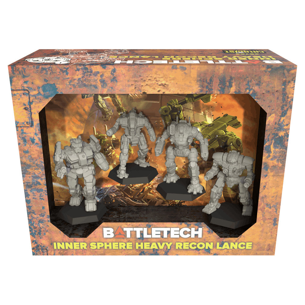 BattleTech: Inner Sphere Heavy Recon Lance ForcePack (Preorder)