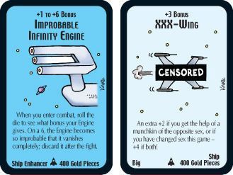 Star Munchkin Space Ships