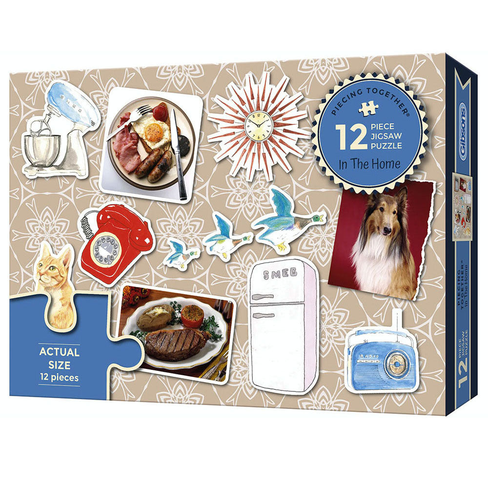 Gibsons Piecing Together In Home 12 Piece Jigsaw