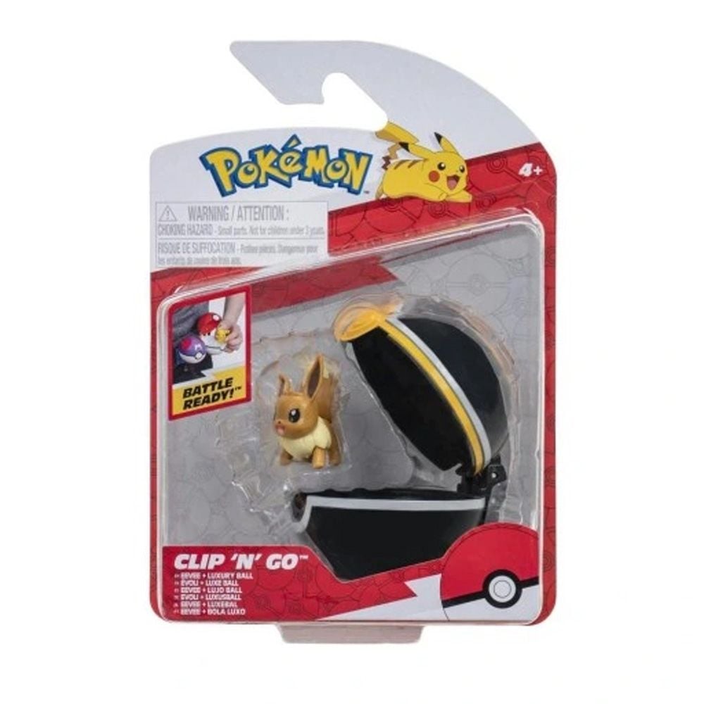 Pokemon Clip n Go Ball (Eevee)