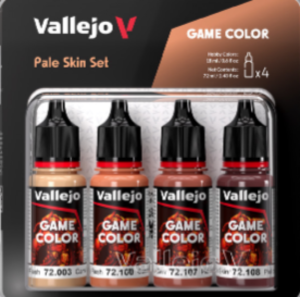 Vallejo Game Colour - Pale Skin Set