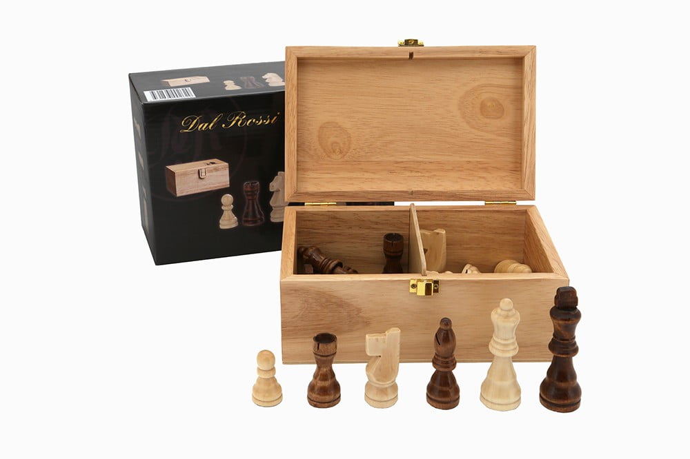 Chess pieces 95mm Wood Box