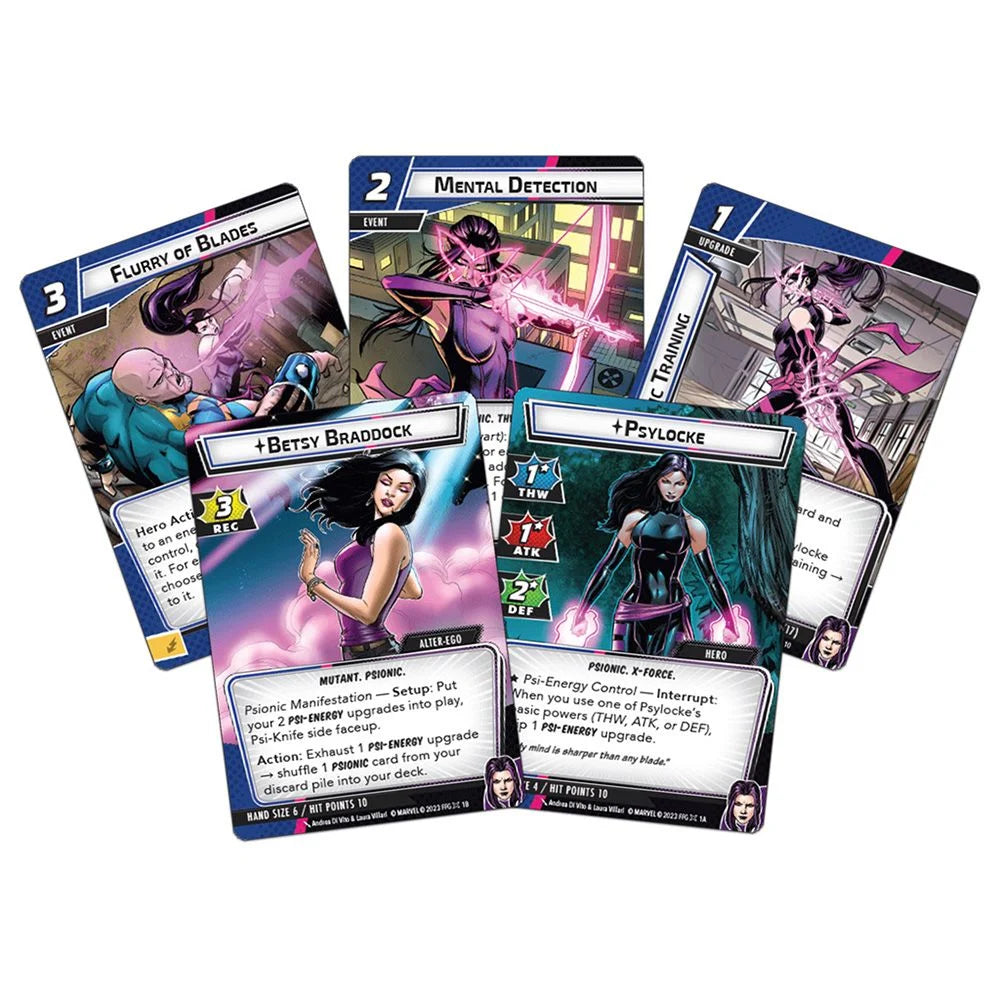 Marvel Champions The Card Game: Psylocke Hero Pack