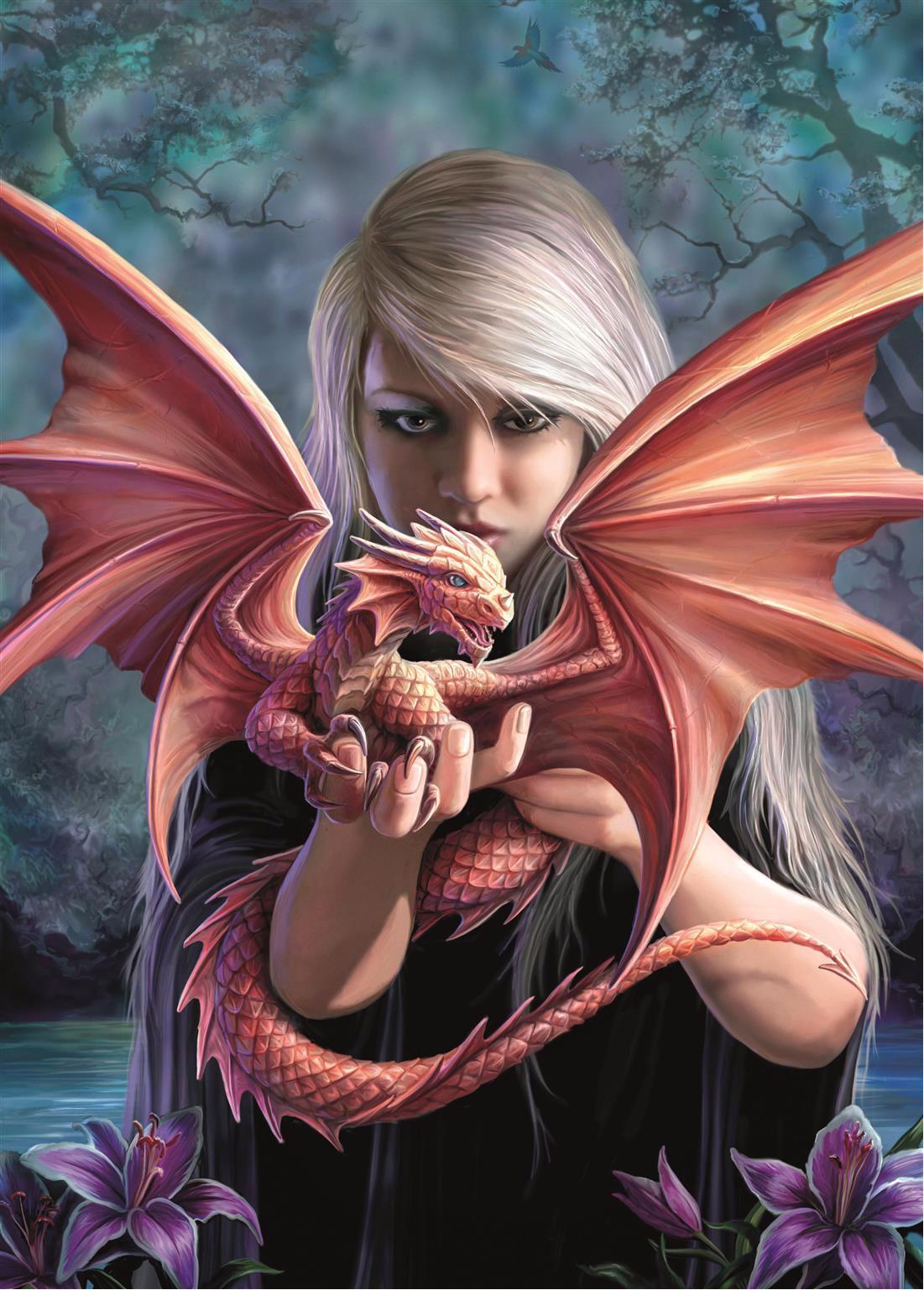 Clementoni Anne Stokes Dragonkin 1000 Piece Jigsaw