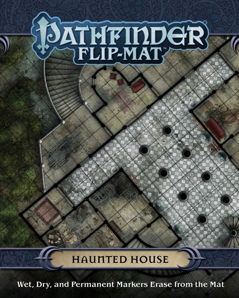 Pathfinder Flip Mat Haunted House