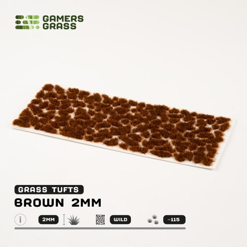 Gamers Grass Brown 2mm Wild