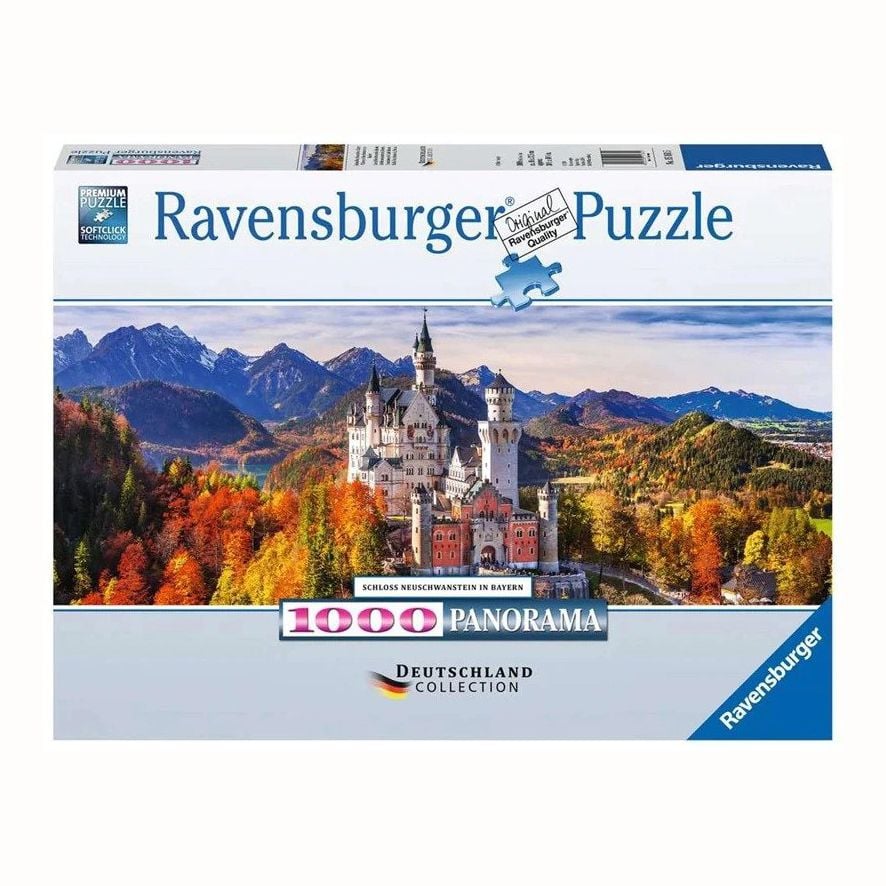 Ravensburger - Neuschwanstein Castle Panorama - 1000 Piece Jigsaw