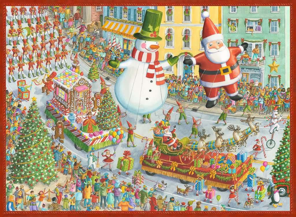 Ravensburger - Here Comes Christmas! 500 Piece Jigsaw