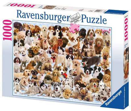 Ravensburger Dogs Galore! Puzzle 1000 Piece Jigsaw