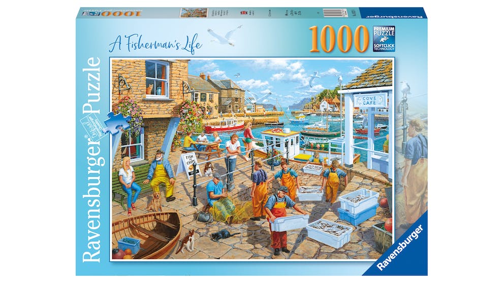 Ravensburger Fishermans Life - 1000 Piece Jigsaw