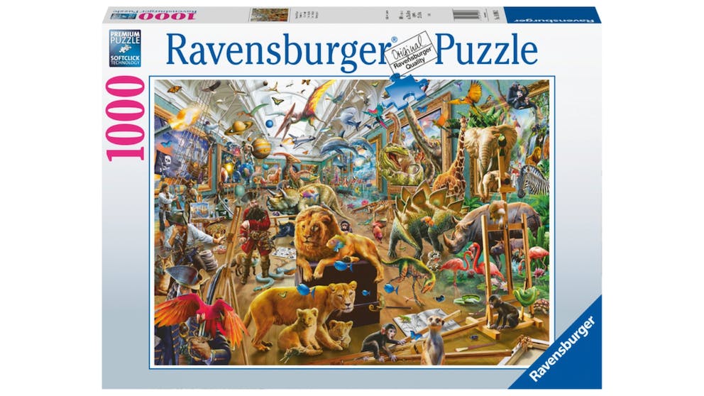 Ravensburger Chaos in the Gallery Puzzle - 1000 Piece Jigsaw