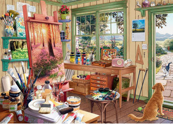 Ravensburger - Haven No.11 Artists Shed 1000 Piece Jigsaw