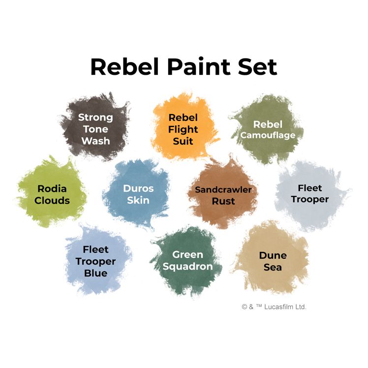 Star Wars: Legion - Rebel Paint Set