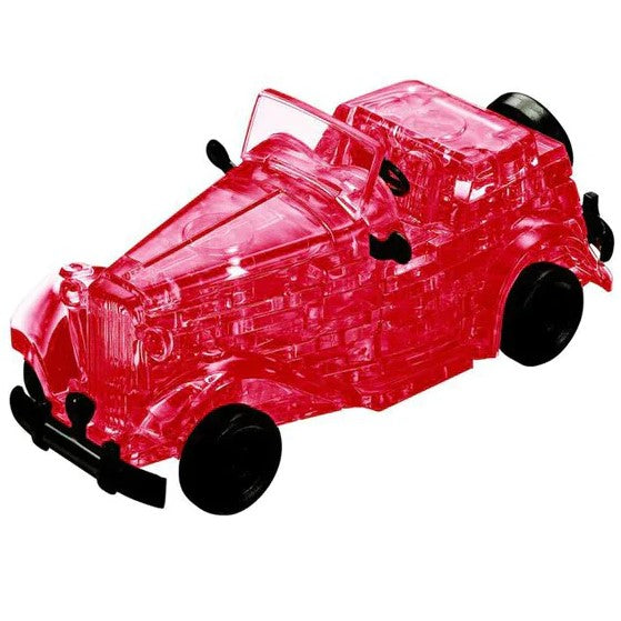 3d Red Classic Car Crystal Puzzle
