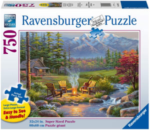 Ravensburger Riverside Living room - 750 Large Piece Jigsaw
