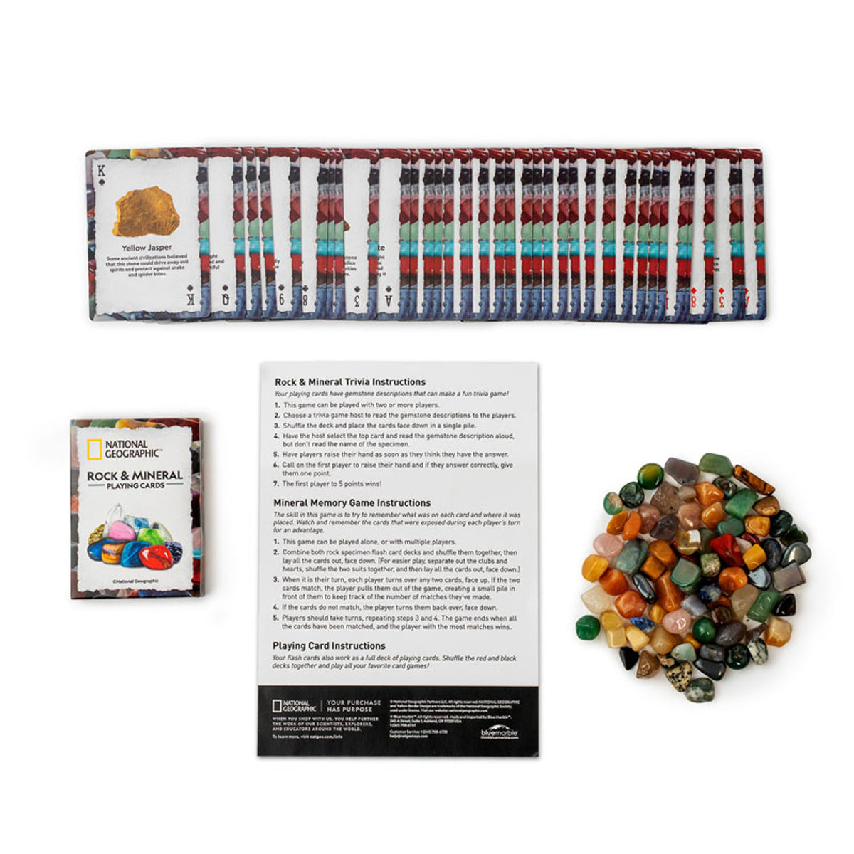 National Geographic - Rock And Mineral Card Games