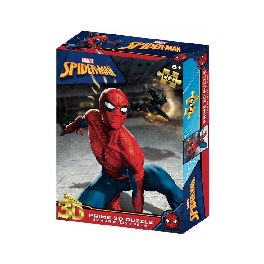 Prime3D Marvel Spider-Man - 200 Piece 3D Jigsaw