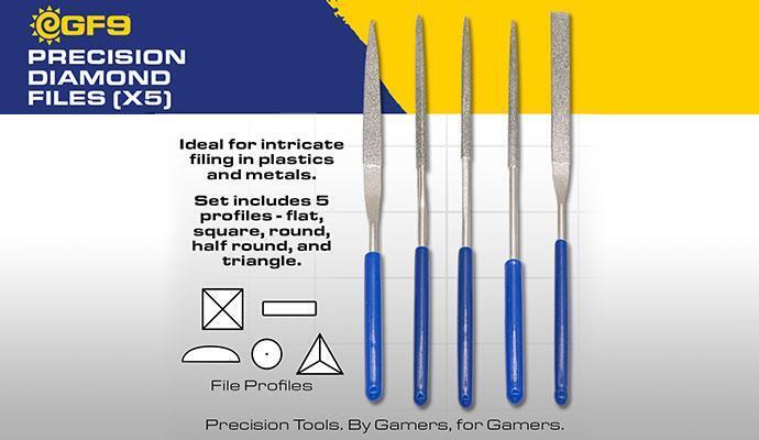 Precision Hobby Tools - Precision Diamond Files