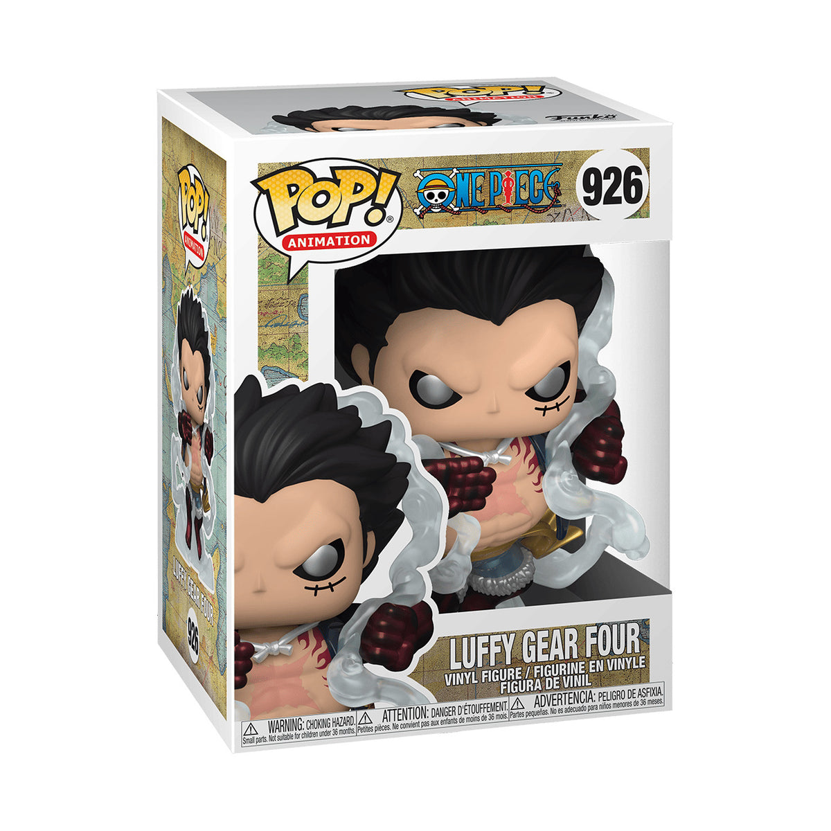 One Piece - Luffy Gear 4 Metallic US Exclusive Pop! Vinyl [RS]