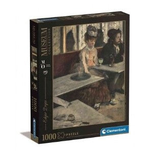 Clementoni - Museum Collection - Degas - Dans Un Cafe 1000 Piece Jigsaw