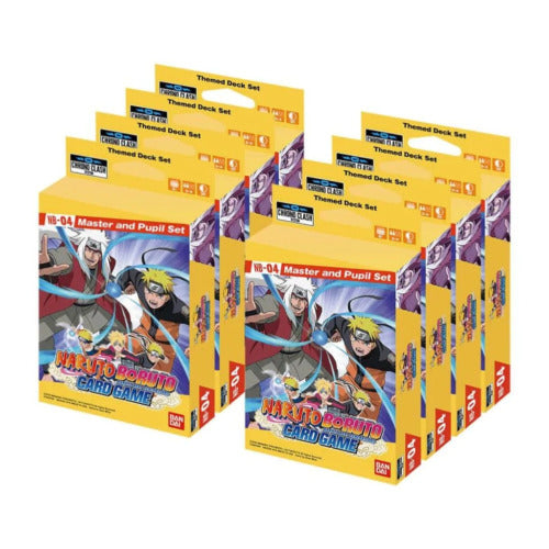 Naruto Boruto Card Game Expansion Deck Set NB04 (Master and Pupil set)