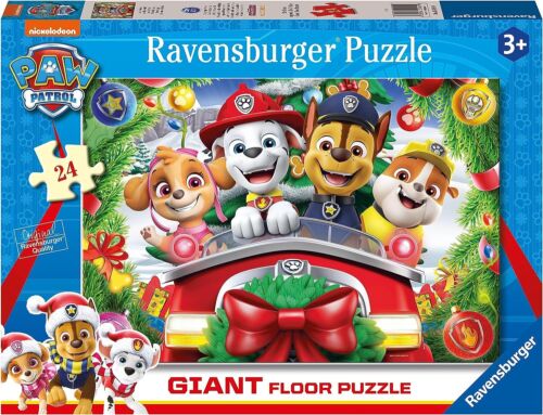 Ravensburger - Paw Patrol Christmas Giant 24 Piece Jigsaw