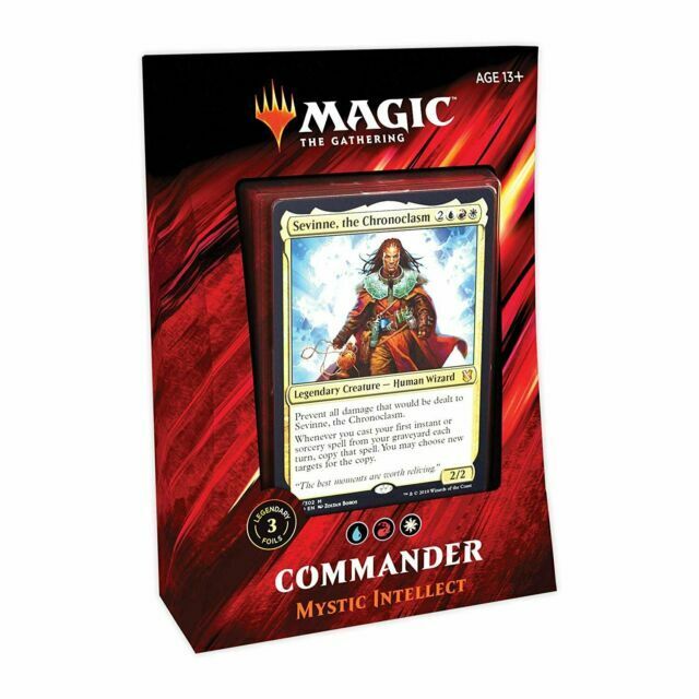 Magic the Gathering Commander 2019 Deck - Mystic Intellect