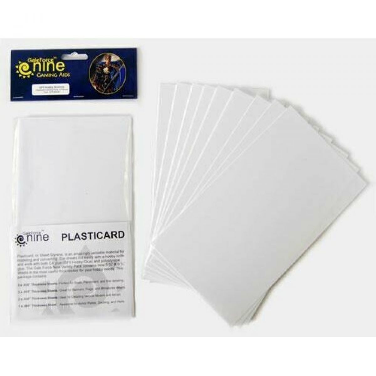 Gf9 Plasticard Variety Pack 9 Pieces -