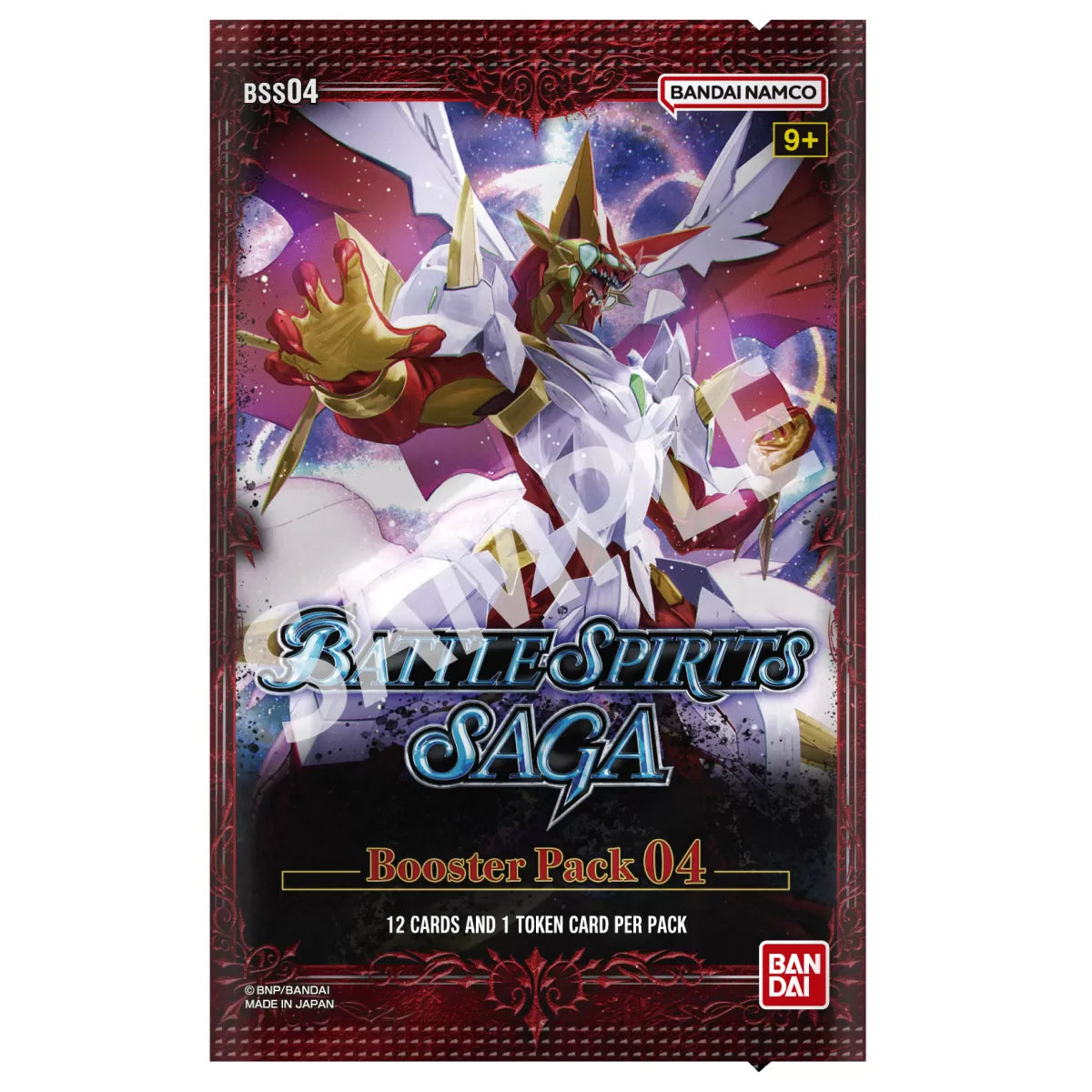 Battle Spirits Saga Card Game Set 04 Savior of Chaos Booster Pack [BSS04]