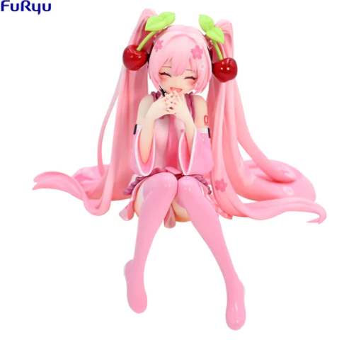 Hatsune Miku Noodle Stopper Figure Sakura Miku 2023 Smile Version