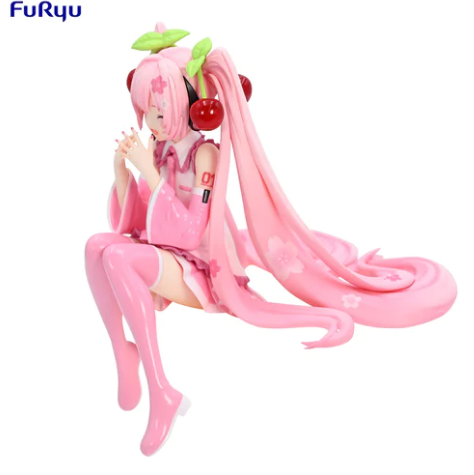 Hatsune Miku Noodle Stopper Figure Sakura Miku 2023 Smile Version