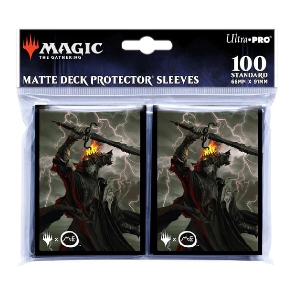 The Lord of the Rings Tales of MiddleEarth Deck Protector Sleeves D Featuring Sauron (100)