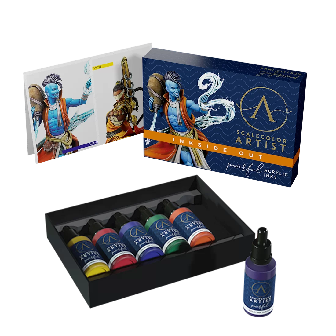 Scale 75 Scalecolor Artist Inkside Out Paint Set