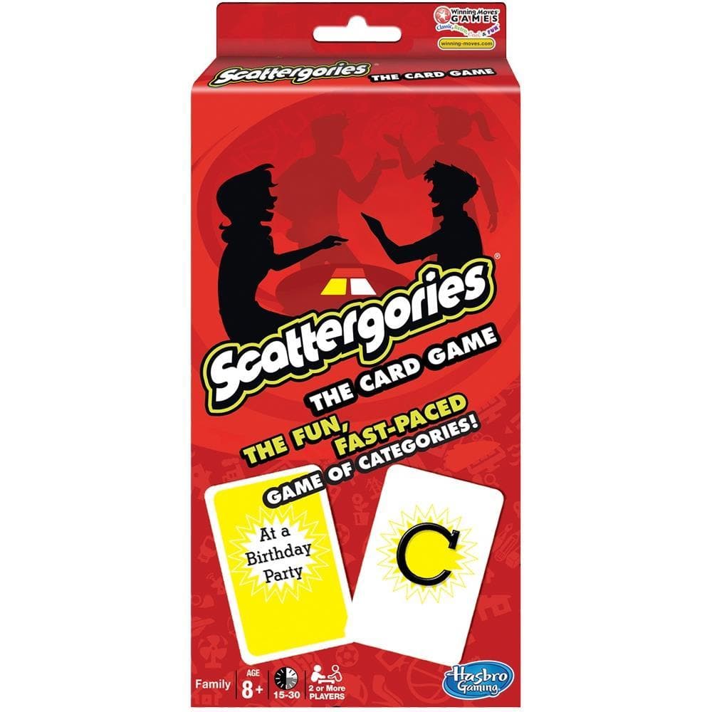 Scattergories Card Game