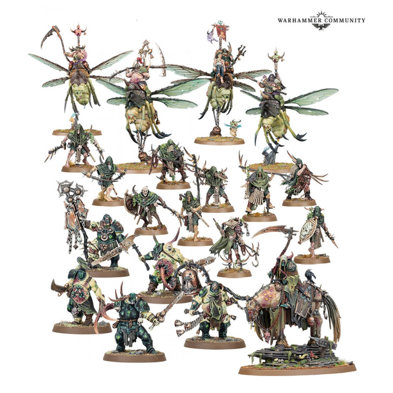 Maggotkin Of Nurgle: Shudderblight Cyst (83-102) (Preorder)