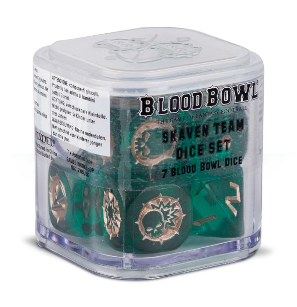 Blood Bowl Skaven Dice Cube