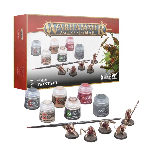 Warhammer Age of Sigmar - Skaven And Paint Set (60-09)