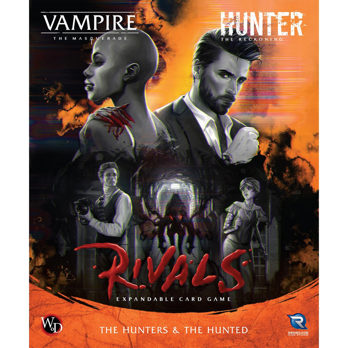 Vampire: The Masquerade Rivals Expandable Card Game - The Hunters &amp; The Hunted