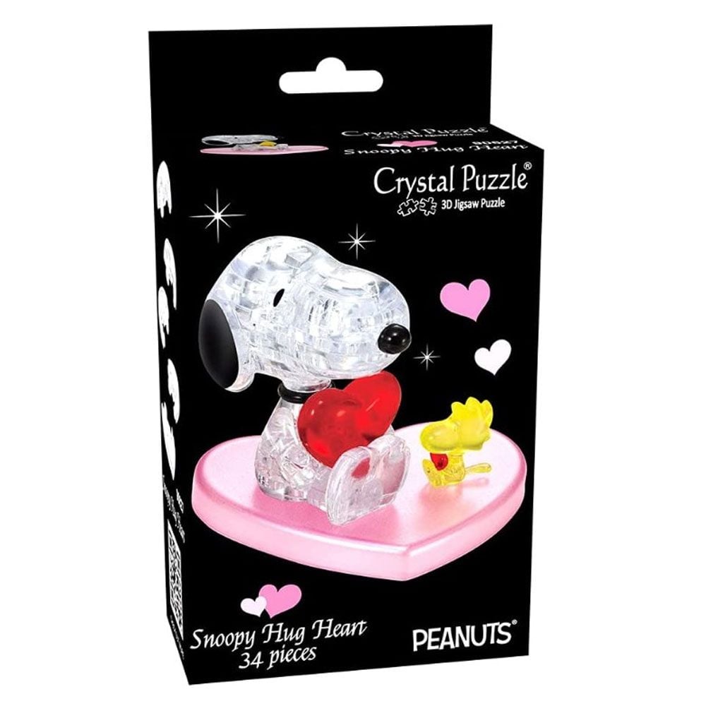 3D Snoopy Hug Crystal Puzzle